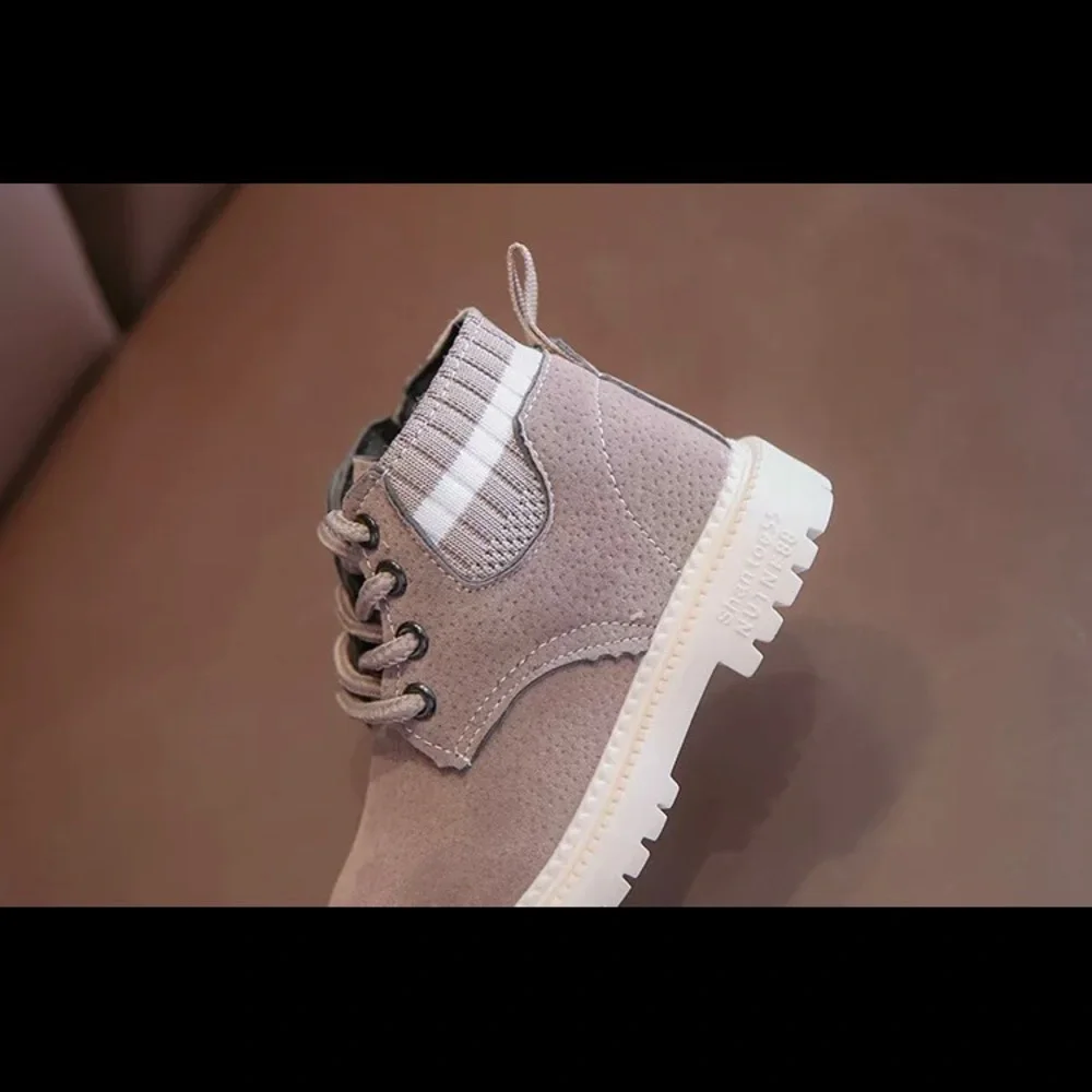 Toddler Gray Work Boots